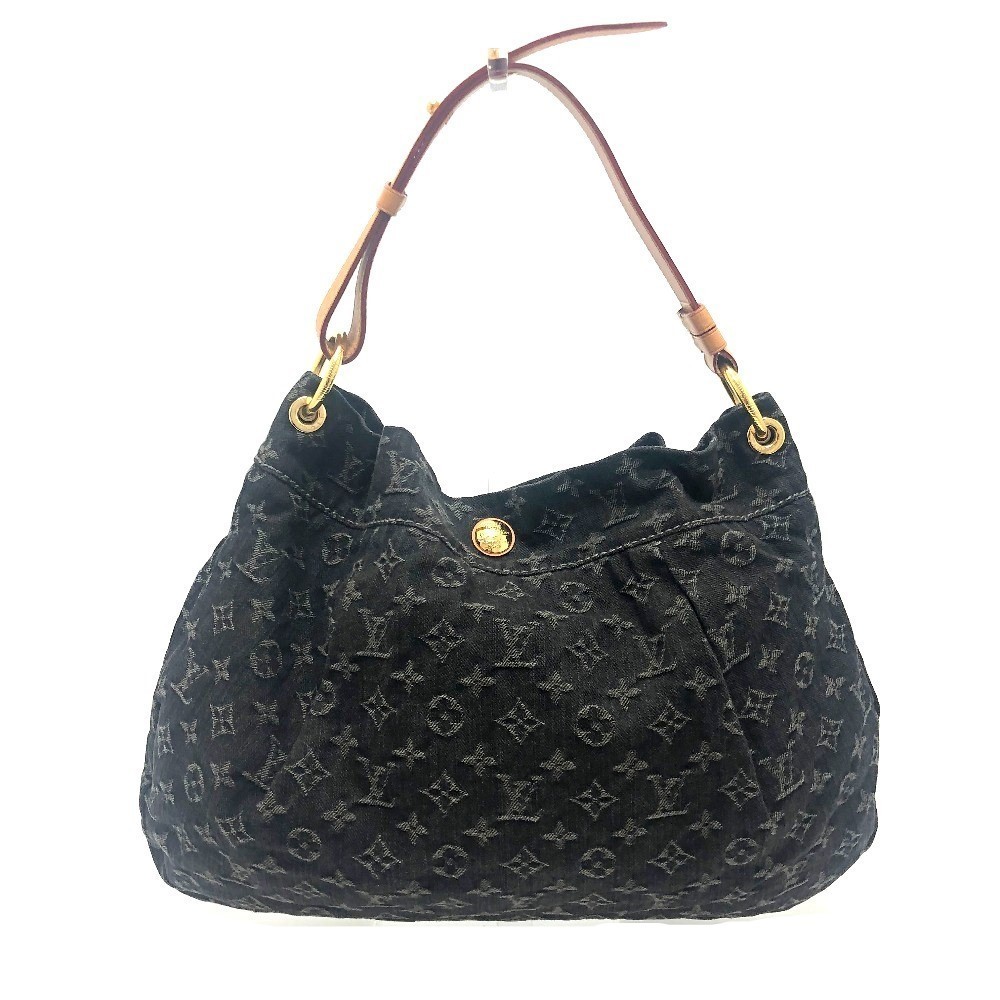 Louis Vuitton Monogram Denim Daily PM Shoulder Bag Black
